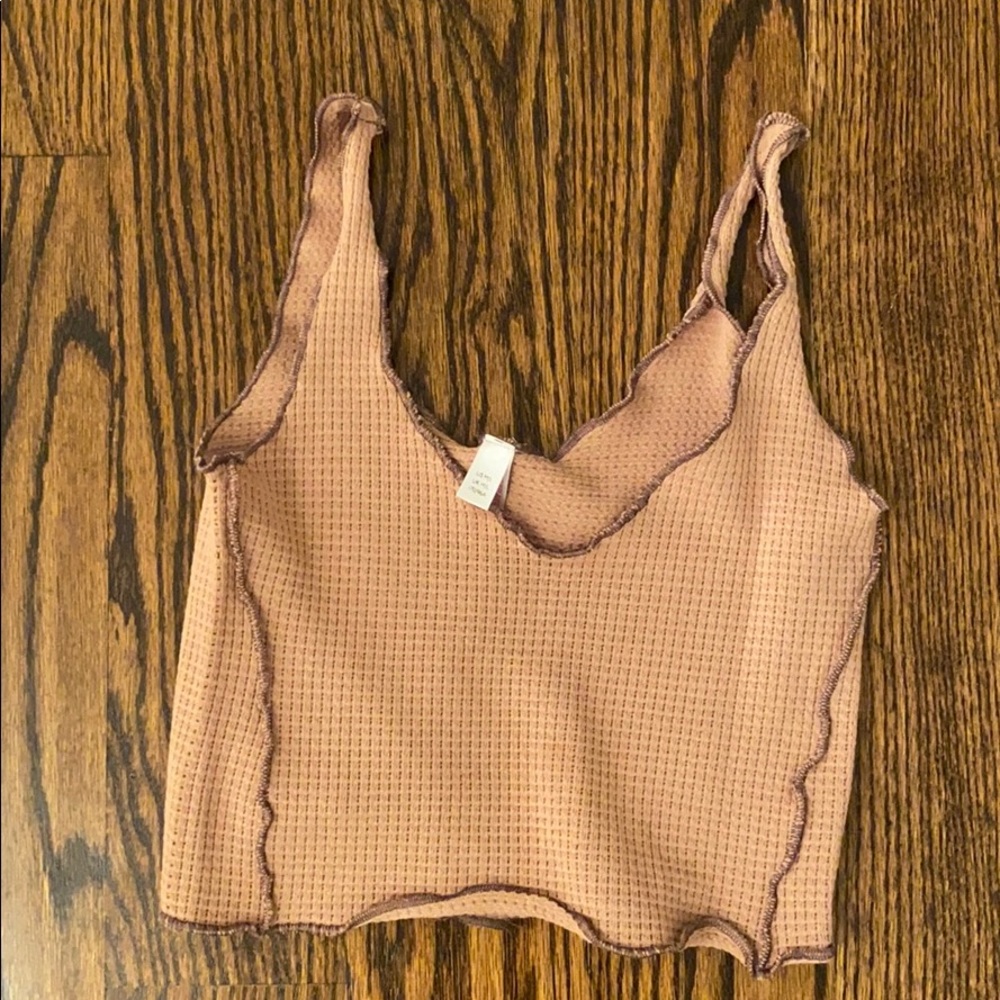 Tan tank top urban outfitters M/L